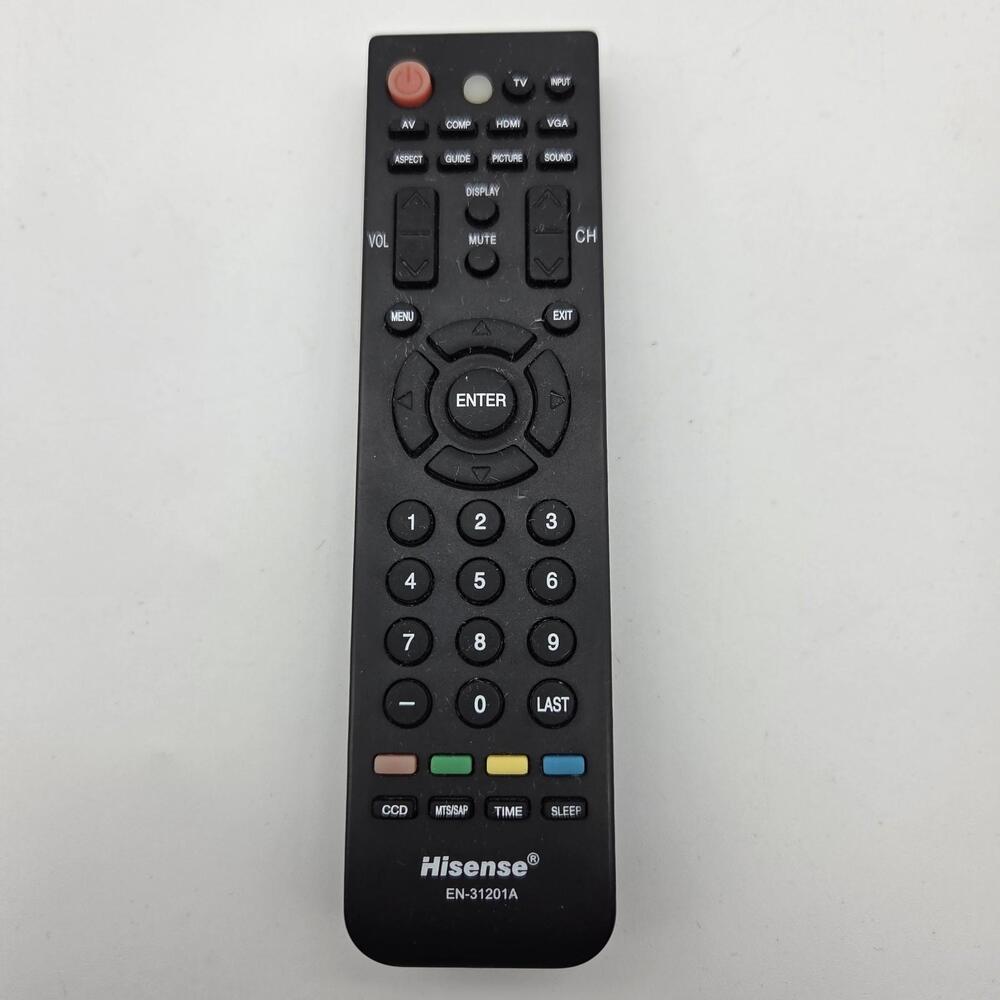 Genuine Hisense EN-31201A TV Remote Control For 42K26 F24V77C F24V86C F39V77C